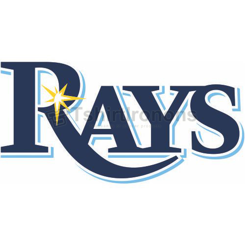 Tampa Bay Rays T-shirts Iron On Transfers N1959 - Click Image to Close